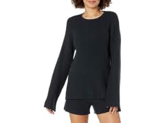 The Drop Women (XS) Alice Crew-neck Sweater Black