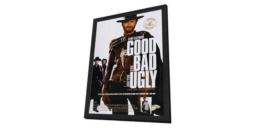 Good, the Bad & Ugly Framed Movie Poster