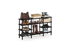 Furinno Turn-N-Tube 4-Tier Wide Shelf