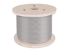 VEVOR 3/16 Inch 7x19 Stainless Steel Aircraft Cable Reel 500FT Stainle