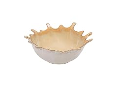 Creative Co-Op Stoneware Sunburst Artisan Bowl 