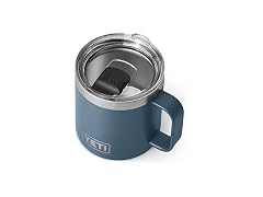 YETI Stainless Steel Rambler Drinking Cup, 14oz, Nordic Blue