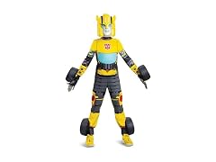 Transformers Child Bumblebee Converting Costume, Size Medium (7-8)