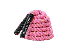 Weighted Jump Rope for Fitness (pink, 3.5 LBS)
