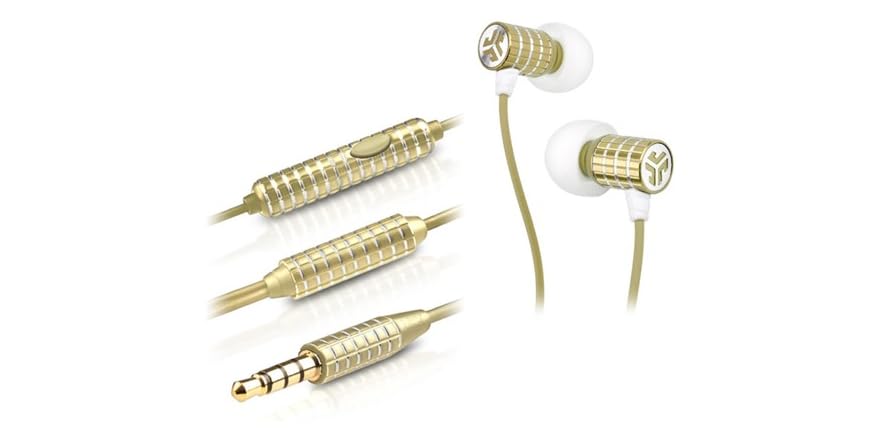 JLab Glam Rockstar Earbuds (Gold)
