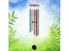 Medium 40" Multi-color Wind Chime
