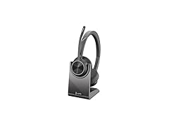 Plantronics Voyager 4320 UC Bluetooth On Ear Computer Headset, Black and Gray (Open Box)
