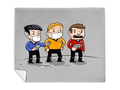"Don't Be a Redshirt" Mink Fleece Blanket