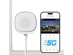 ELECCTV 4MP 2.5K Window Camera | 2.4 & 5GHz