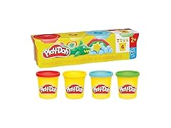 Play-Doh 4 Classic Colours, Modelling Dough Set