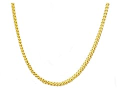Black/ Silver 4MM Franco Chain