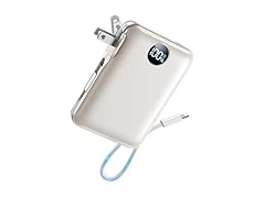 Sucrosey Portable Charger with Built in Cables