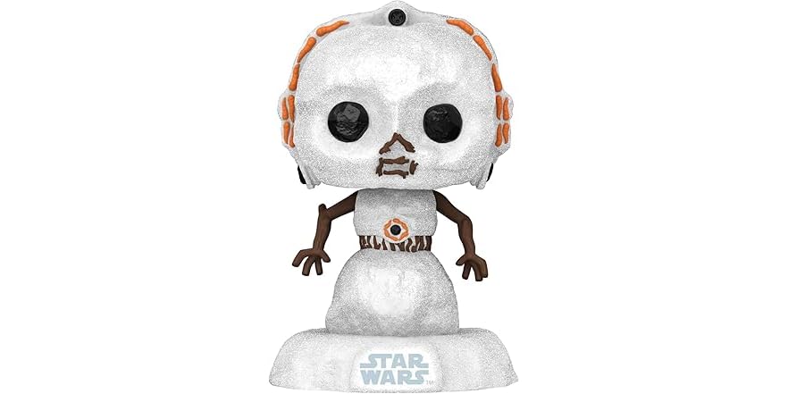 Funko Pop! Star Wars: Holiday - Darth Vader, Stormtrooper, Boba-Fett, C-3PO, R2-D2 Snowmen - 5 Pack- Exclusivité - Figurine en Vinyle à