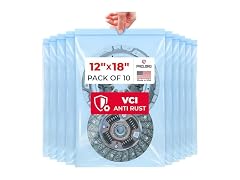 VCI Reclosable Poly Bags 12" x 18", Pack of 10
