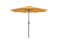 Sunnydaze Gold 9' Patio Umbrella