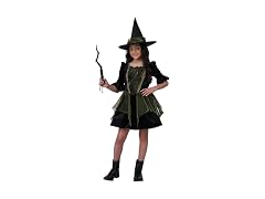 California Costumes, Girls' Emerald City Witch, Size XS