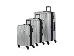 SwissGear 7272 Energie Luggage Silver, 3-Piece Set (19/24/27)