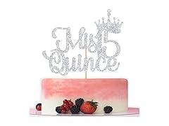 Bytorjar Mis Quince 15 Cake Topper