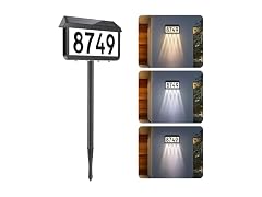 Brightever Illuminated Solar Address Sign