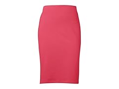 Juniors Pencil Skirt, Hot Pink