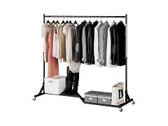 walnest Heavy-Duty Adjustable Garment Rack 