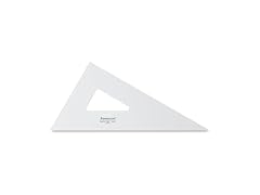 C-Thru Transparent Triangles 12 in. professional-30/60 degree