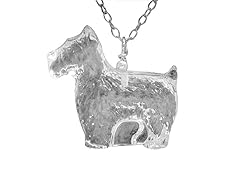 Crystal Dog Pendant