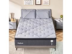 DIGLANT 14" Gel Memory Foam King Mattress