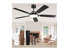52 Ceiling Fan w/ Light & Remote