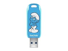 SanDisk 64GB Smurfs USB Flash Drive