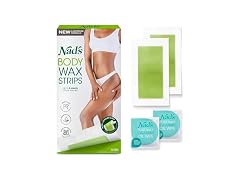 Nad's Body Wax Strips At Home Hair Removal 24 Ct