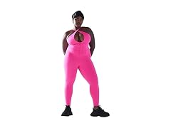 Savage X Women (2X) Jumpsuit Pink Highlighter