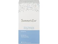 Summer's Eve Douche 4-Pack, Vinegar & Water