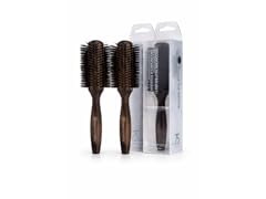 2PK 75mm Professional Round Brush, Premium Boar Bristle