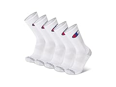 Champion 5PK Mens Cushion Crew