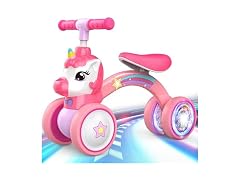 Kkdi Unicorn Baby Balance Bike Ride on Toy