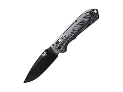 Benchmade - Freek Outdoor EDC Knife, Drop-Point Blade with Gray/Black G10 Handle (560BK-1) (Open Box)