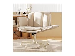 HeroSet W0893 Criss Cross Chair with Wheels Armrests 3