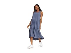 Eddie Bauer  (XL) Departure Midi Dress Blubird