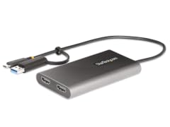 StarTech 109B-USBC-HDMI USB-C to Dual-HDMI Adapter