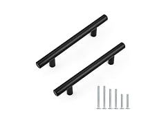 6 Pack Black Kitchen Cabinet Handles