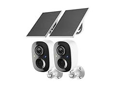 Fazoxo Solar Powered Wireless Security Camera