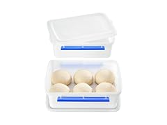 Vtopmart 2 Pcs Pizza Dough Proofing Box
