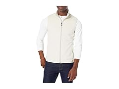 Amazon Essentials Men's Full-Zip Fleece Vest