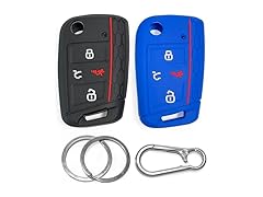 Click&Fit 2-pcs Silicone Key Fob Covers Kit for VW