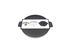 Jim Beam Cast Iron Reversible Grill and Griddle