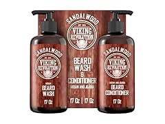 Viking Revolution Beard Wash & Beard Conditioner Set