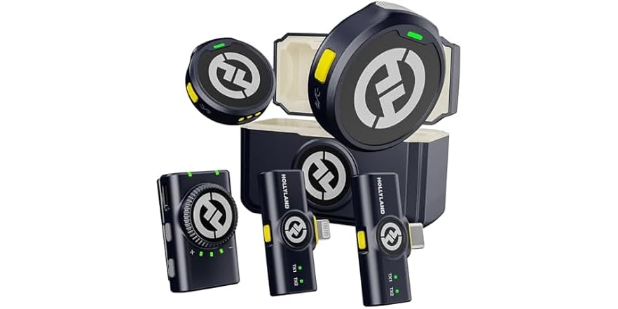 Hollyland Lark M2 Wireless Lavalier Microphone