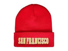 Zihogrc Football Fans Embroidered Beanie