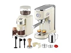 Espresso Machine with Grinder